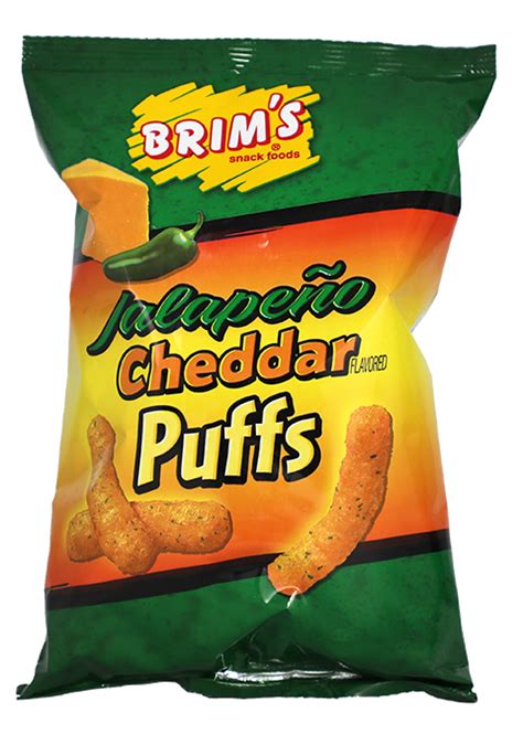 Jalapeno Cheddar Puffs | Brim's Snack Foods