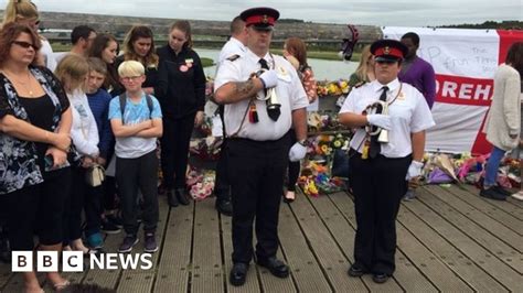 Shoreham Air Show Crash Minutes Silence For Victims Bbc News