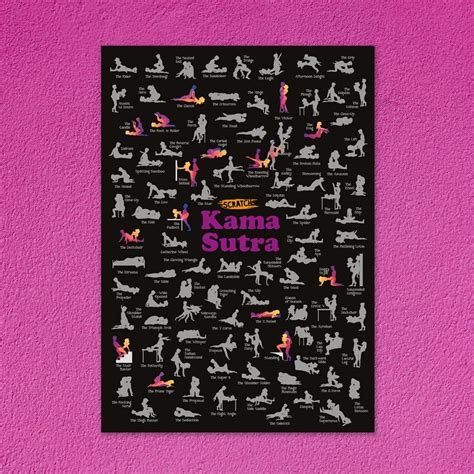 Poster Razuibil 100 Pozitii Kama Sutra Fun Positions Mindblower