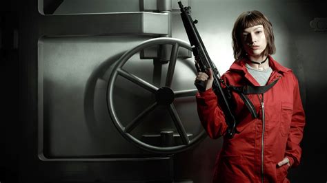 Ursula Corbero As Tokyo In Money Heist 4k Hd Money Heist Wallpapers Hd Wallpapers Id 69113