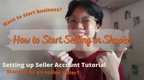 How To Start Selling In Shopee Tutorial Youtube