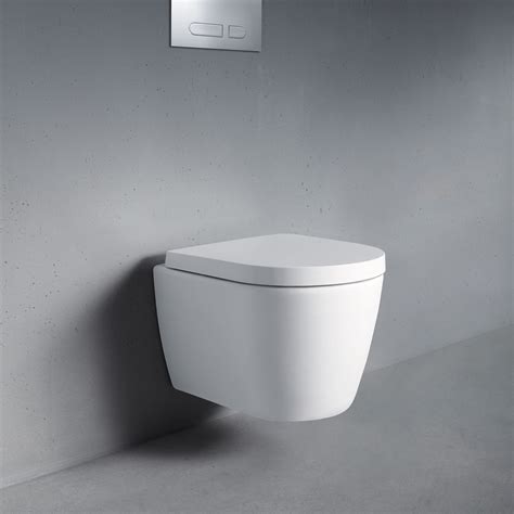 Duravit ME By Starck Compact Rimless Wall Hung Toilet Soft Close Seat