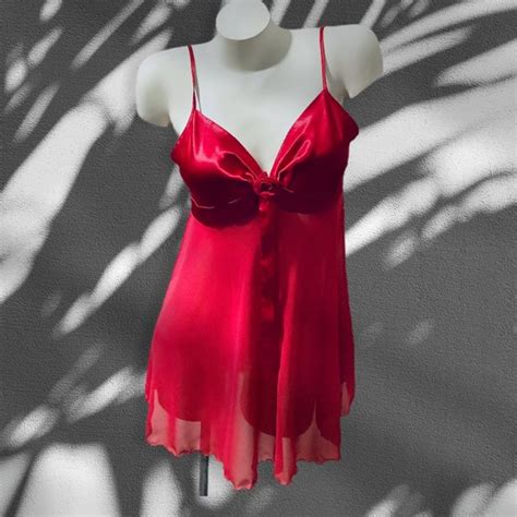 Victoria S Secret Intimates Sleepwear Vintage Victorias Secret Lingerie Sexy Babydoll M