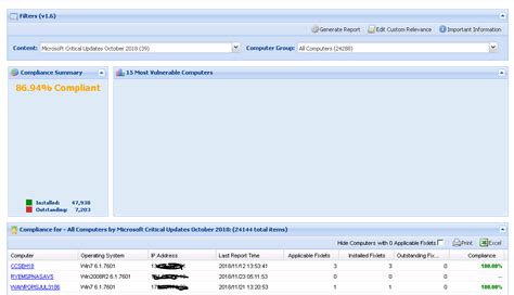 How To Add Fixlet Compliance By Computer Group In The New Console