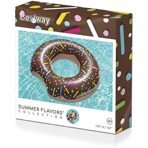 Bestway Ciambella Salvagente Gonfiabile Donut Cm Piscina E Mare