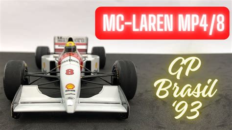 Veja Os Detalhes Da Miniatura Da Mclaren Mp Que Ayrton Senna Correu