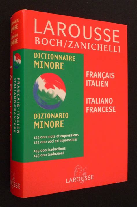 Amazon fr Larousse Zanichelli Minore Italien français français