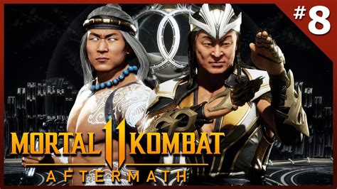 MORTAL KOMBAT 11 AFTERMATH MODO HISTÓRIA 3 SHANG TSUNG E LIU KANG DEUS