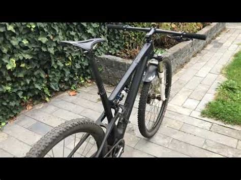 User review BXT-MTB-077 carbon MTB frame Part 2 - YouTube