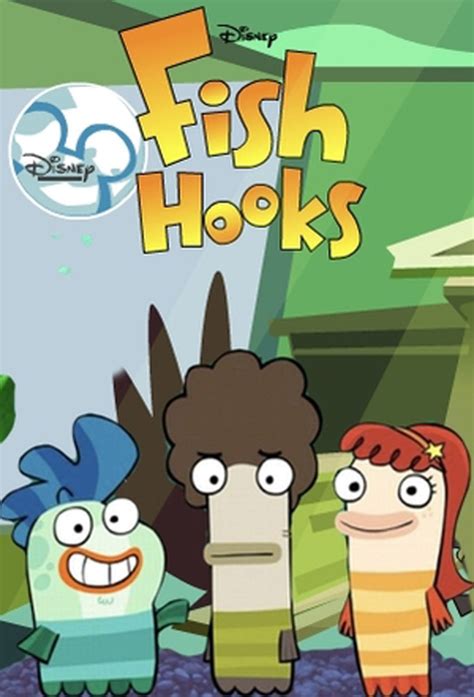 Fish Hooks Characters, Cartoon Characters: Fish Hooks and Doug (PNG/GIF), His locker is ...