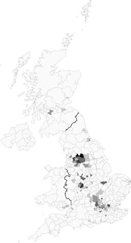 Counties Of The Uk Pakistani Svg