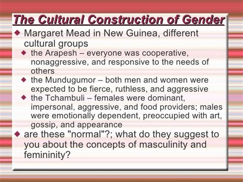 Lecture 11 Sex And Gender