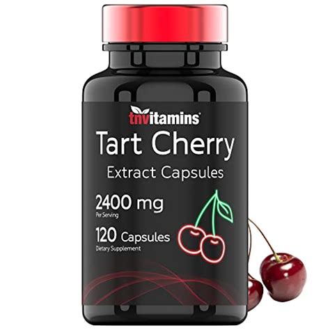 Tart Cherry Extract 1000 Mg 60 Rapid Release Capsules 59 Off