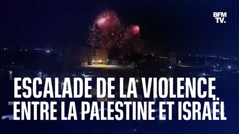 Nouvelle Escalade De La Violence Entre La Palestine Et Israël En Plein