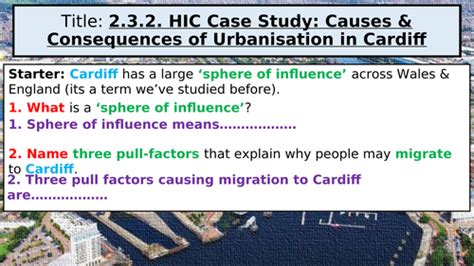 Wjec Gcse Theme 2 L21 Rural Urban Links Global City Case Study