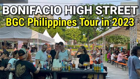 Bgc Philippines Weekend Stroll At The Bonifacio High Street Forbes