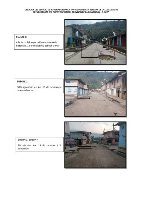 Buzones Creacion Del Servicio De Movilidad Urbana A Traves De Pistas