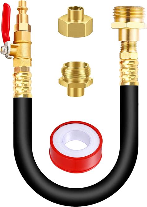 Amazon RV Winterizing Kit Sprinkler Blowout Adapter With Shut Off