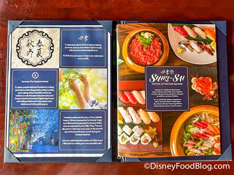 Sushi Menus Designed Well