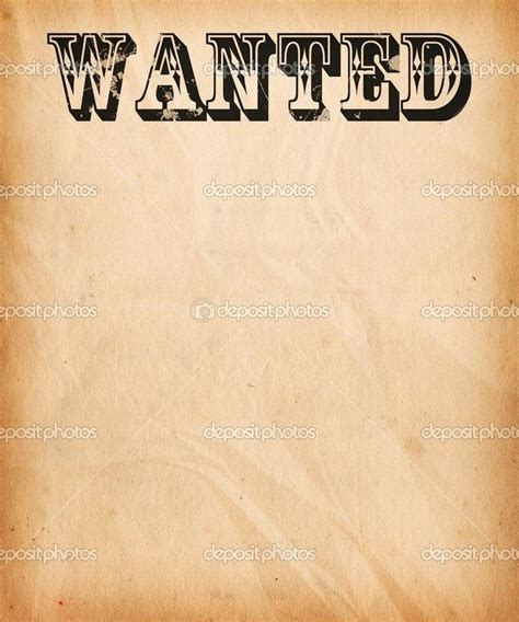 Wanted Flyer 