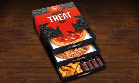 Pizza Hut Has Brought Their Three Layer Triple Treat Box To The Uk