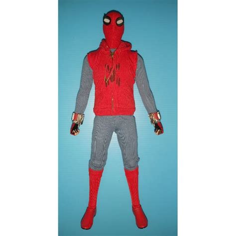 HOT TOYS MMS552 蜘蛛人離家日 蜘蛛人 自製戰衣款 單售 本體組 蝦皮購物