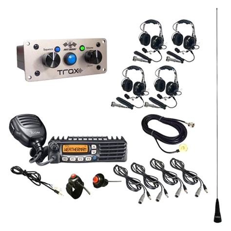 Pci Race Radios Trax Ultimate Radio Packag With Headset