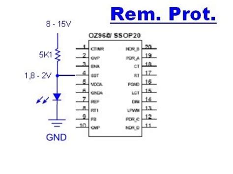 Oz9966sn схема включения