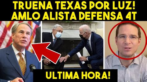 Acaba De Pasar Amlo Tenia Razon Texas Truena Por Luz Otra Vez