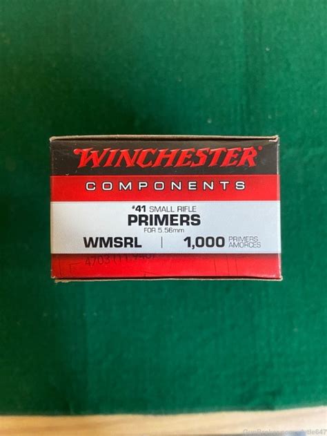 Winchester Small Pistol Primers Count Cci Federal Reloading