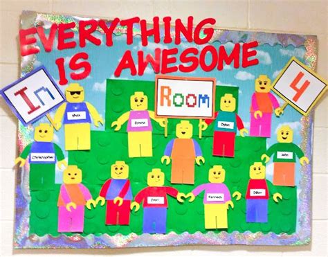 Lego Bulletin Welcome Lego Classroom Theme Door Decorations Classroom