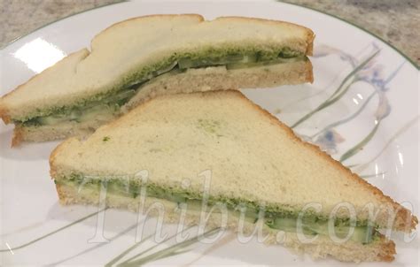 Cucumber & Mint Chutney Sandwich - Thibu Times