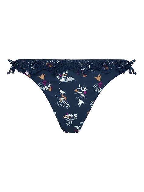 Slip De Bain Bikini Brigitte Bardot Bain Bleu Kiabi