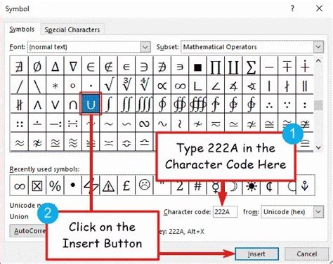 ∪ | Union Symbol (Meaning, How To Type on Keyboard, & More) - Symbol Hippo