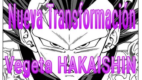 Como Dibujar la Nueva Transformación de Vegeta HAKAISHIN Manga 74