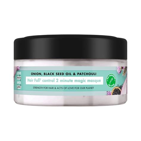 Love Beauty Planet Onion Black Seed Patchouli Hair Mask For Hair