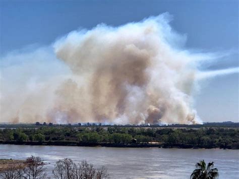 Reporte Oficial Por Los Incendios En Argentina Foco Activo En Victoria