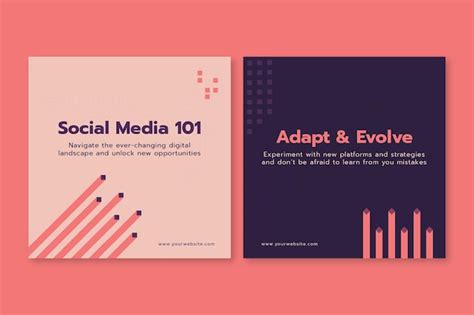 Premium Vector Social Media Design Digital Marketing Template