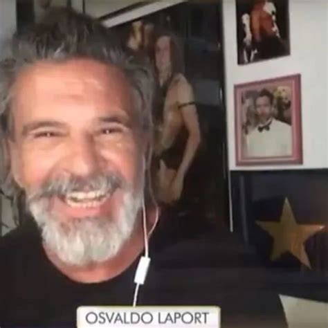 Osvaldo Laport y un desnudo total en teatro que desató una anécdota