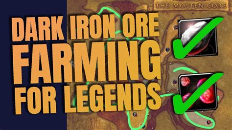 Dark Iron Ore Farming Vanilla Mining Guide Easy Gold And Consistent