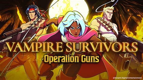 Vampire Survivor | DLC "Contra Operation Guns" é lançado hoje - Otageek