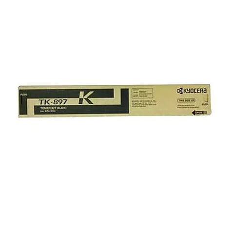 Kyocera Tk 897 Black Standard Yield Toner Cartridge Staples