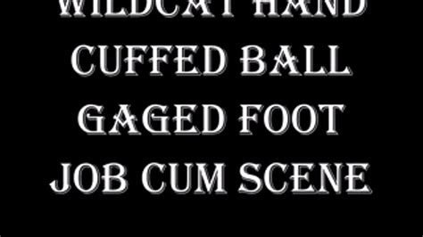 WILDCAT FOOT JOB WHILE HANDCUFF AND BALLGAGGED TOPCAT PRODUCTIONS XXXL ALL AMATEUR Clips4sale