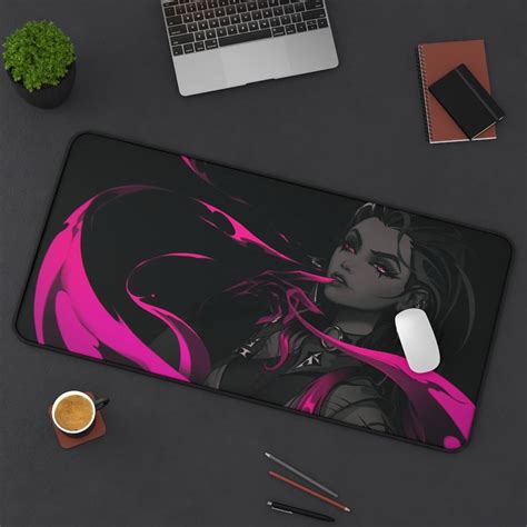 Reyna Valorant Desk Mat Valorant Mouse Pad Valorant Etsy