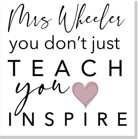 Teach Inspire Square Card Jola Designs