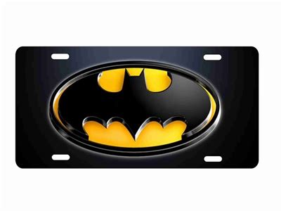 Personalized Novelty License Plate Batman Batmobile