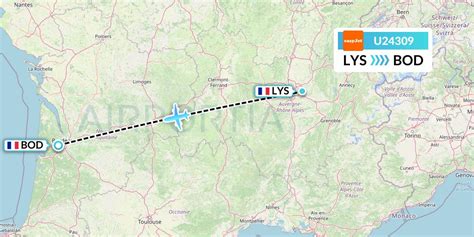 U24309 Flight Status EasyJet Lyon To Bordeaux EZY4309