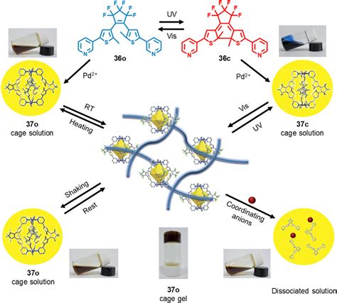 The Multi Stimuli Responsive Behavior Of The Metallacage This