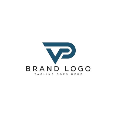 Dise O De La Plantilla Vectorial De La Letra Del Logotipo Vp Para La