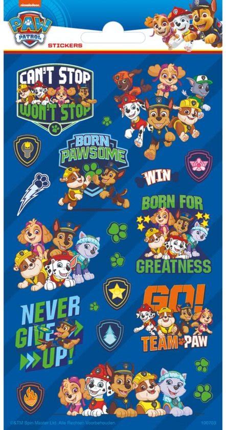 Paw Patrol Stickers